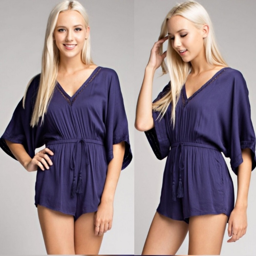Kimono Sleeve Romper